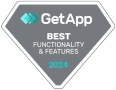 Get app best functionality 2024 badge