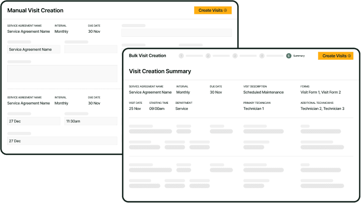 service agreements comparison