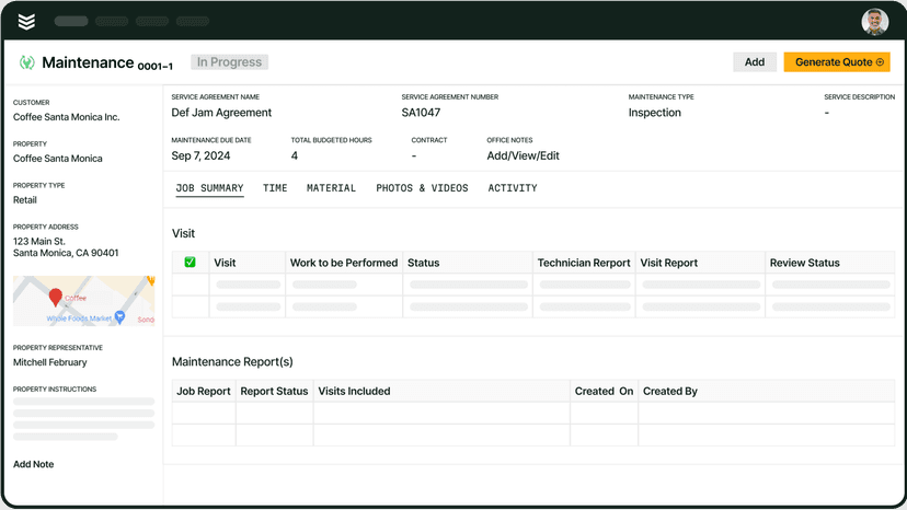 service agreements comparison