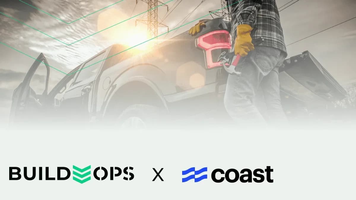 BuildOps and Coast Partner to Streamline Expense Management for the Construction Industry