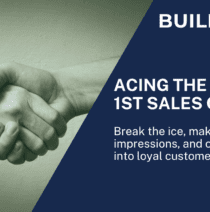 Acing the first sales call