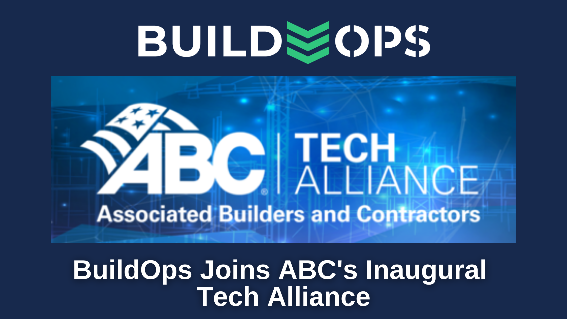 BuildOps Joins ABC Tech Alliance