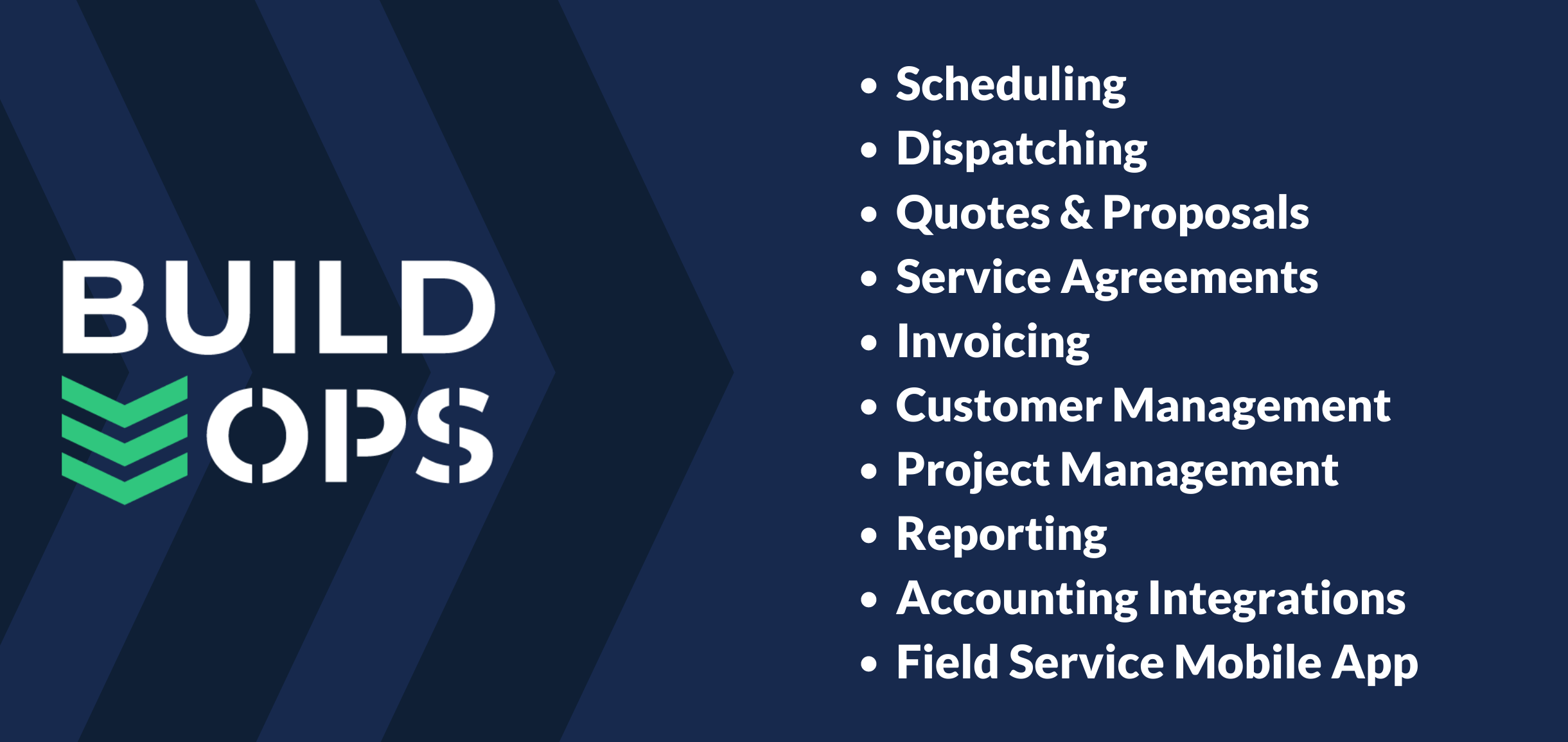 buildops field service management platform features